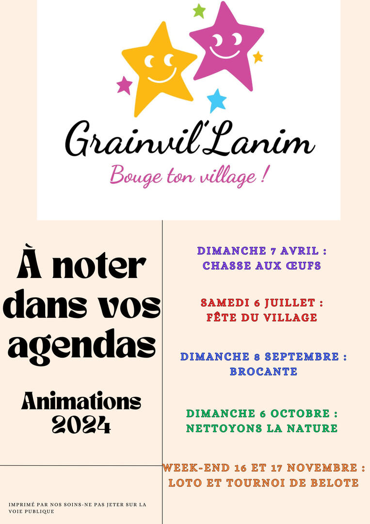 animations Grainville Langannerie 2024