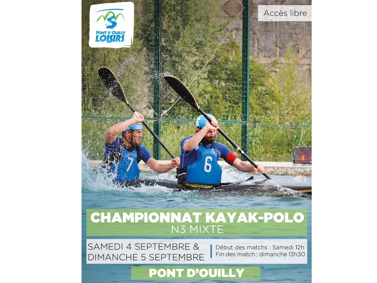 championnat kayakpolo
