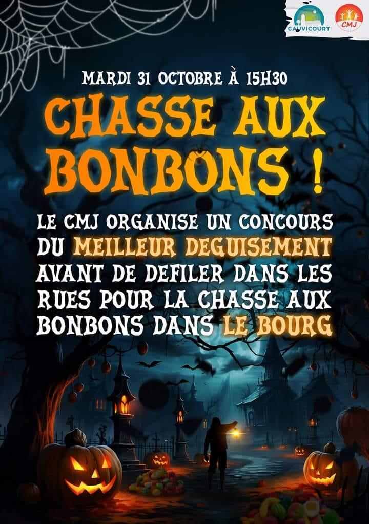 chasse aux bonbons cauvicourt