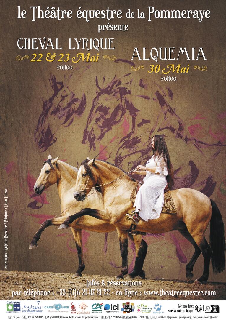 cheval lyrique théate équestre la pommeraye
