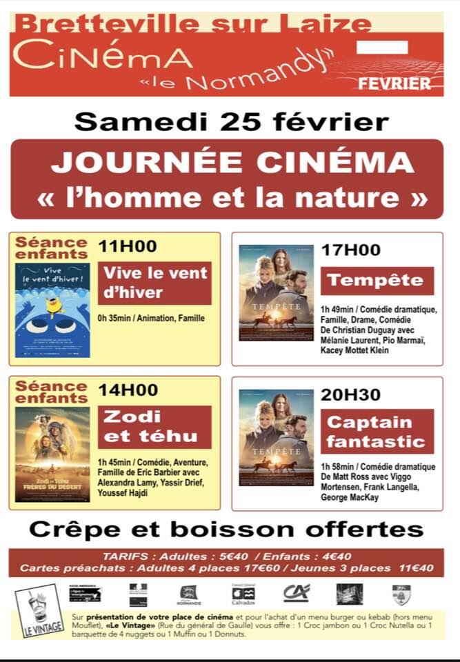 cinéma Bretteville 25 février