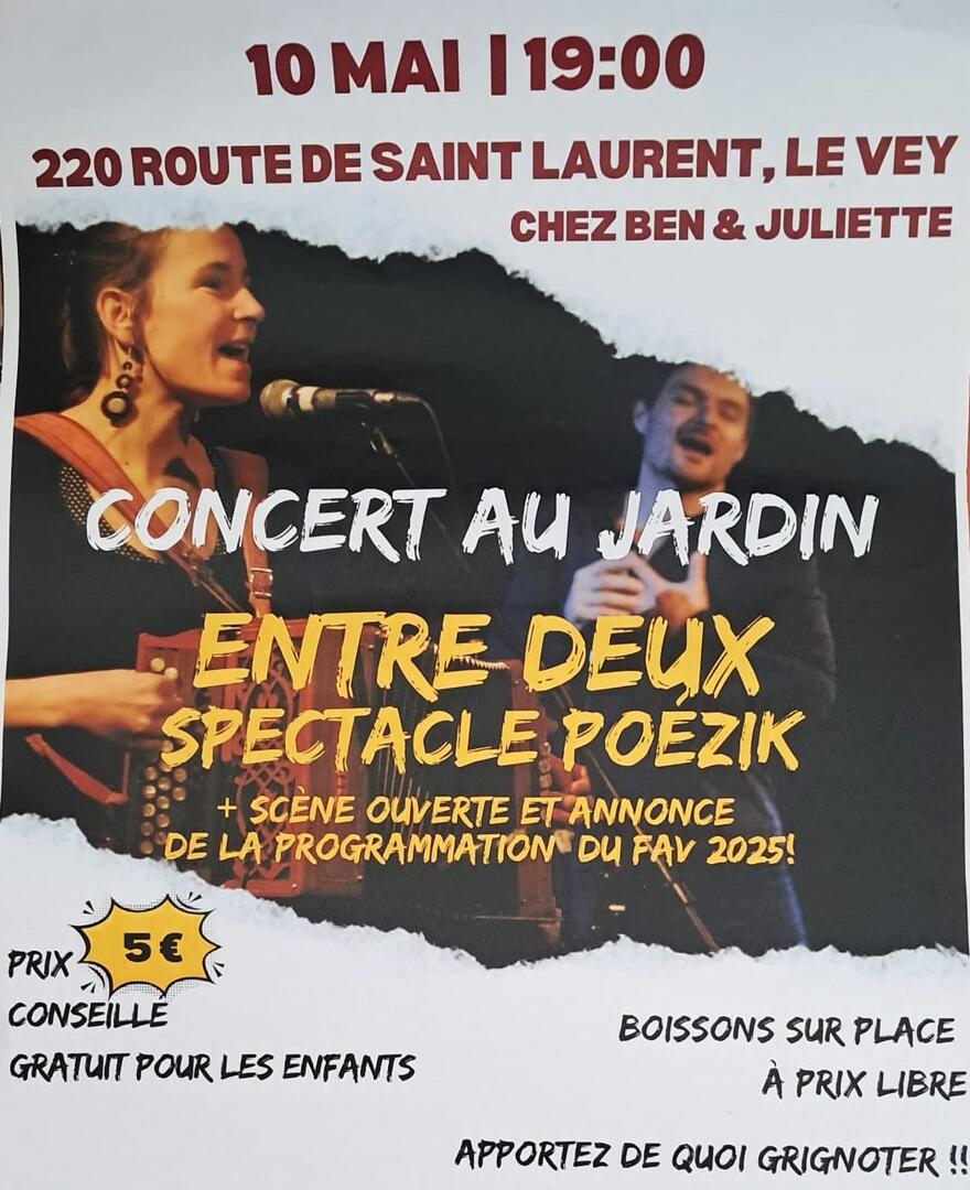 concert au jardin