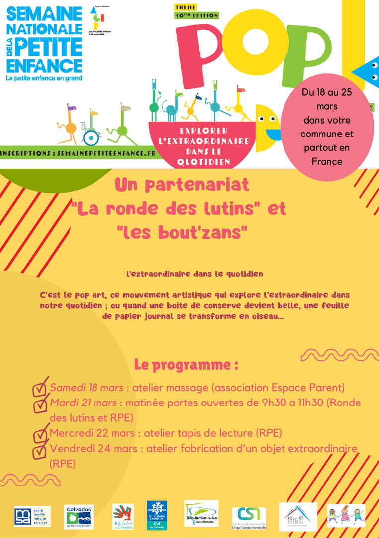 Semaine petite enfance Thury 2023