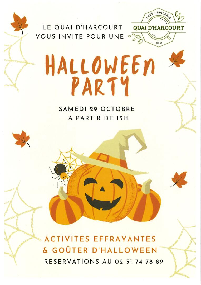 halloween party quai d'Harcourt