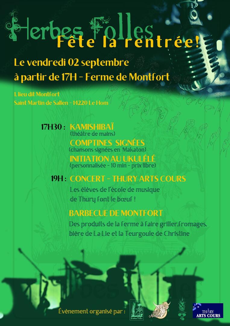 herbes folles fête la rentrée