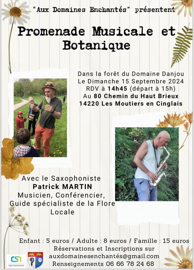 promenade botanique et musicale