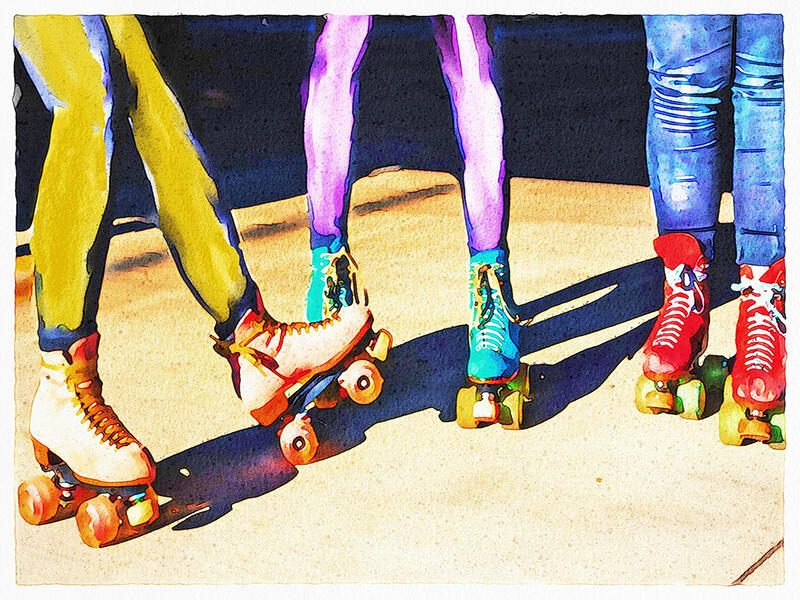 stage de roller ©Pixabay