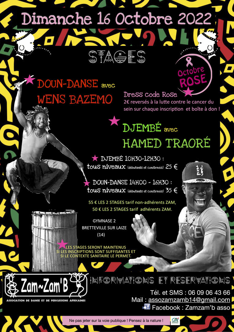 stage zam zam B octobre 2022