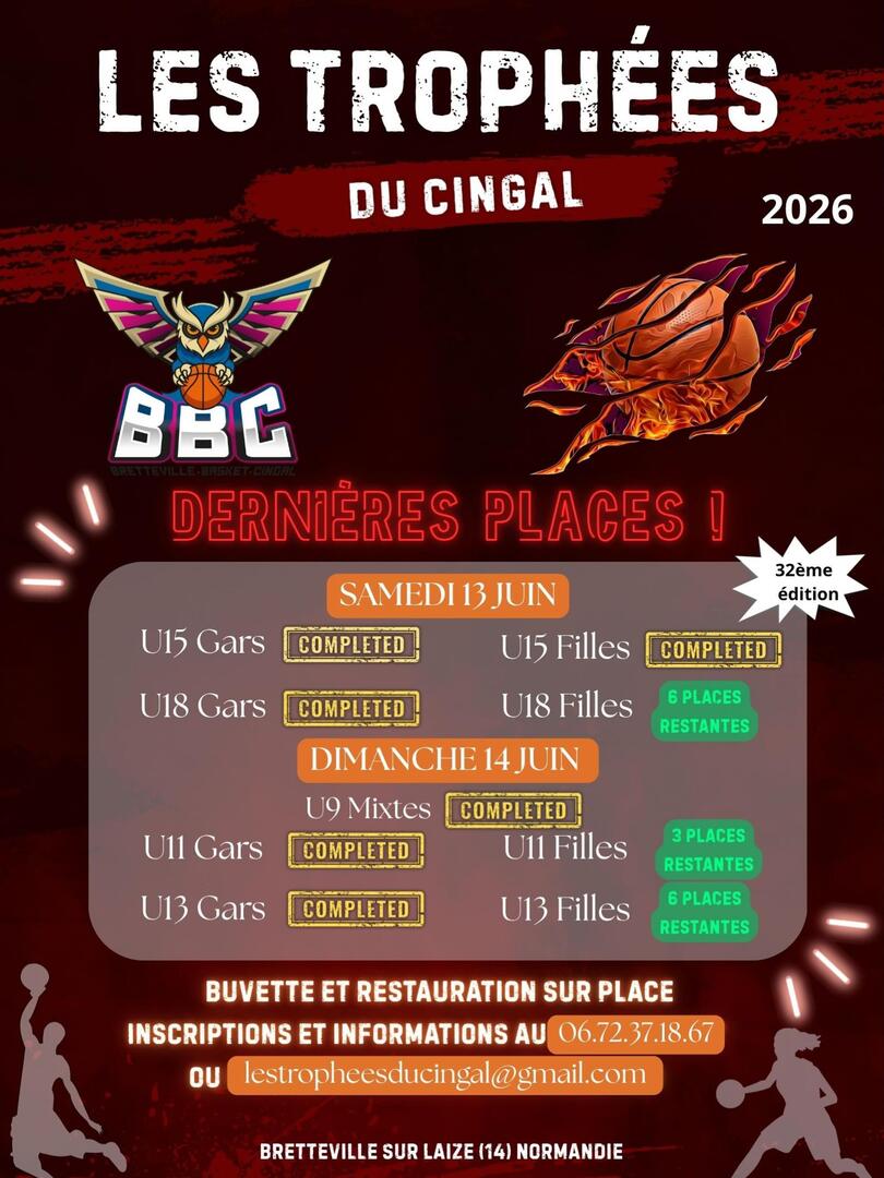 trophées du Cingal