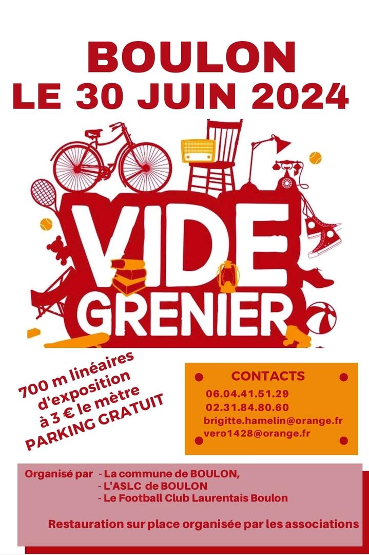 vide grenier de Boulon