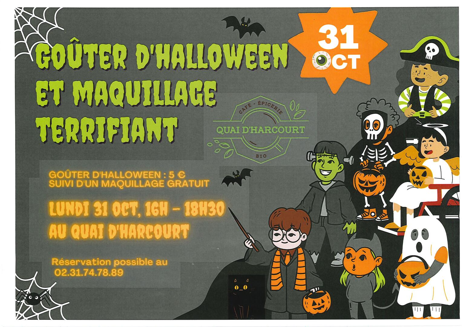 Halloween au Quai d'Harcourt