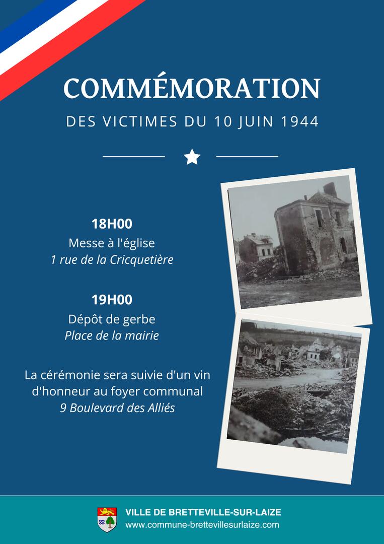 Affiche commémoration