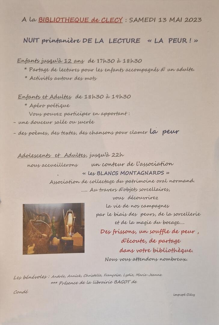 Affiche Nuit printannière de la peur