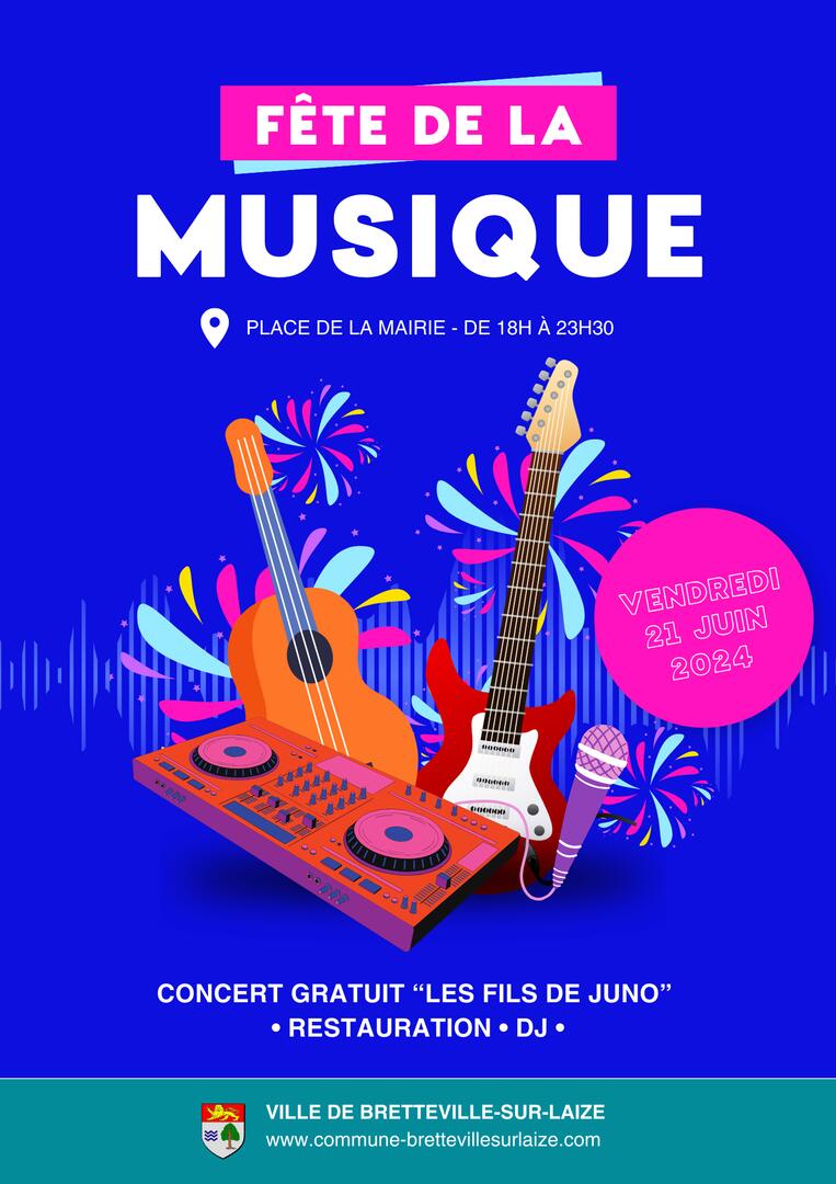 Affiche Fête de la Musique