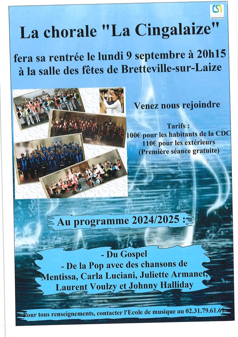 La chorale "La Cingalaize"