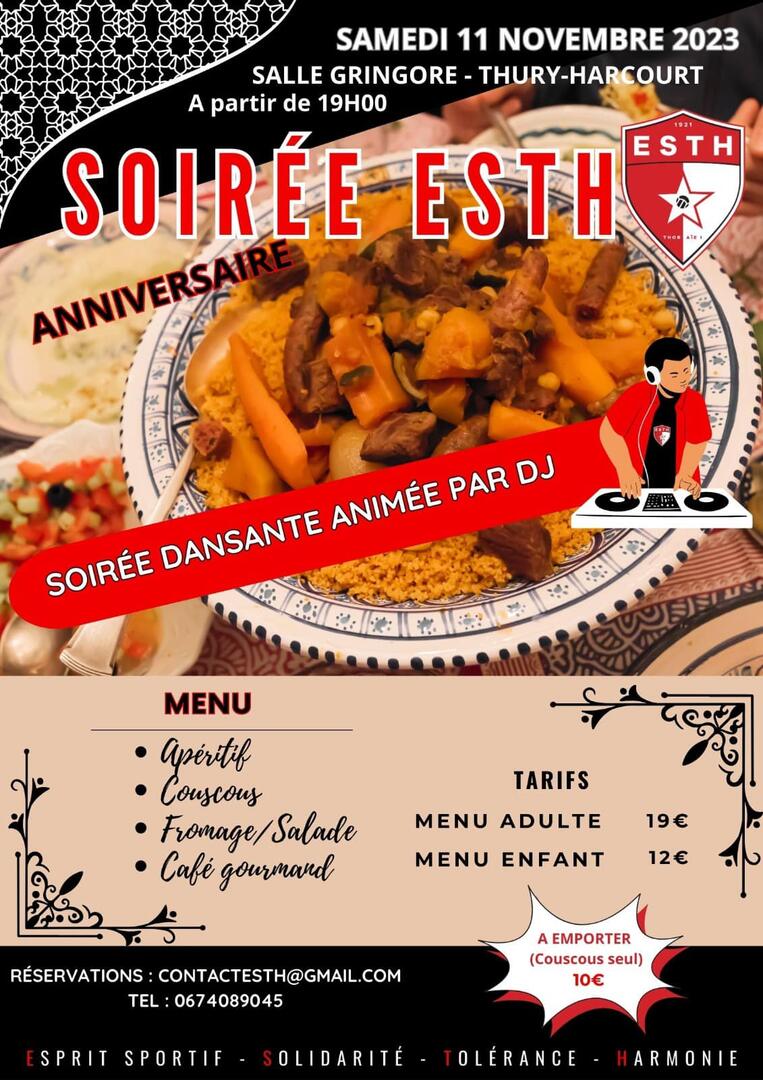 soirée ESTH