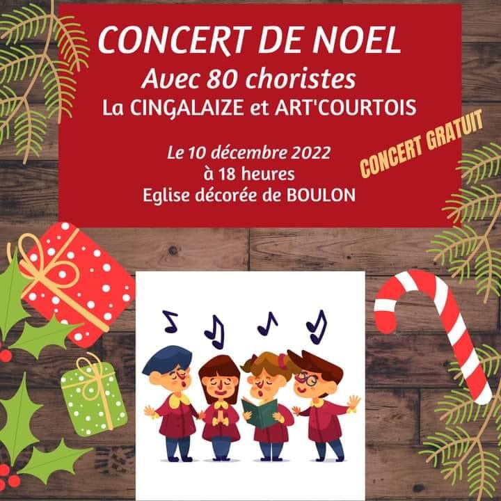 Concert de Noël à Boulon