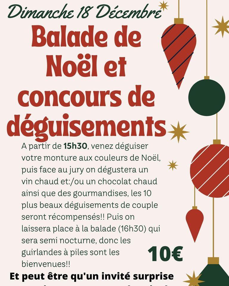Balade de Noël avec l'Ecurie des Monts
