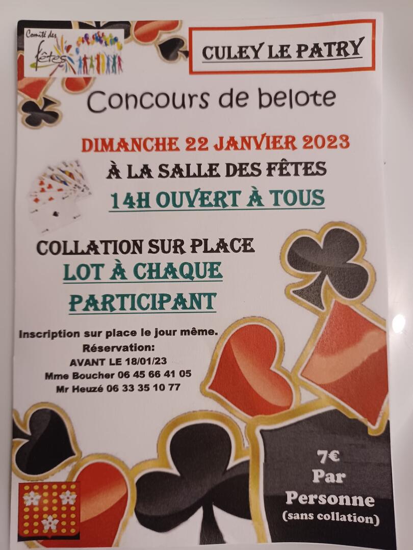 Concours de belote