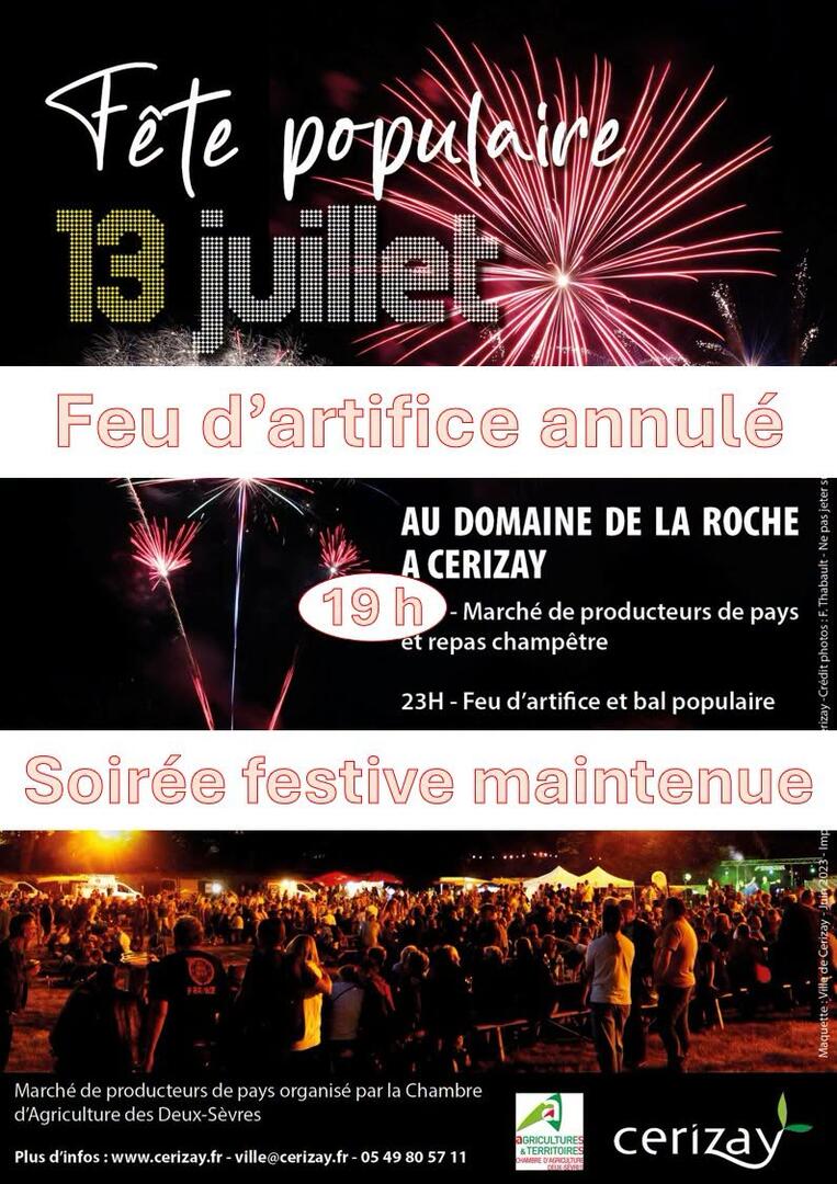 Marche bal populaire Cerizay