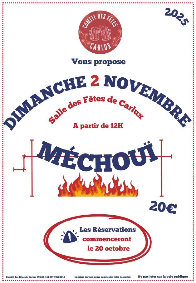 Mechoui Carlux 2 novembre 2025