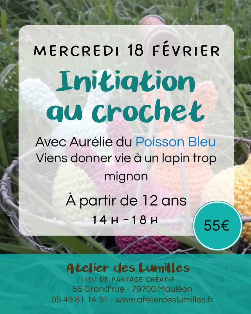 Atelier initiation au crochet