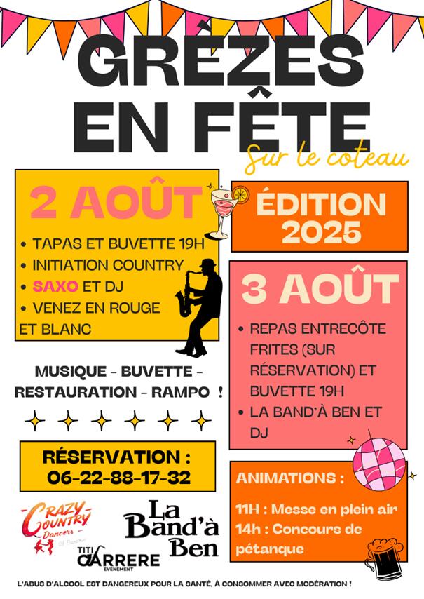 Affiche Grèzes 2025