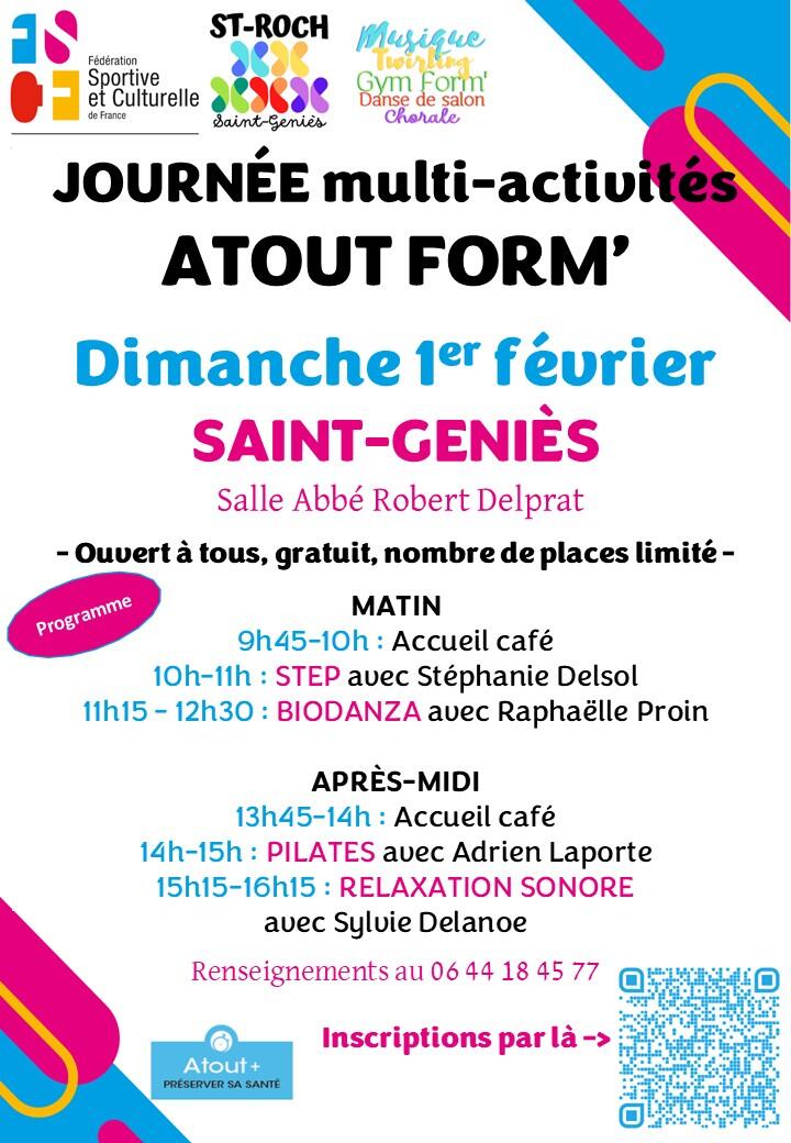 Affiche journée Atout Form