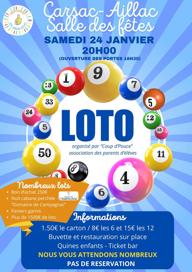 Affiche loto