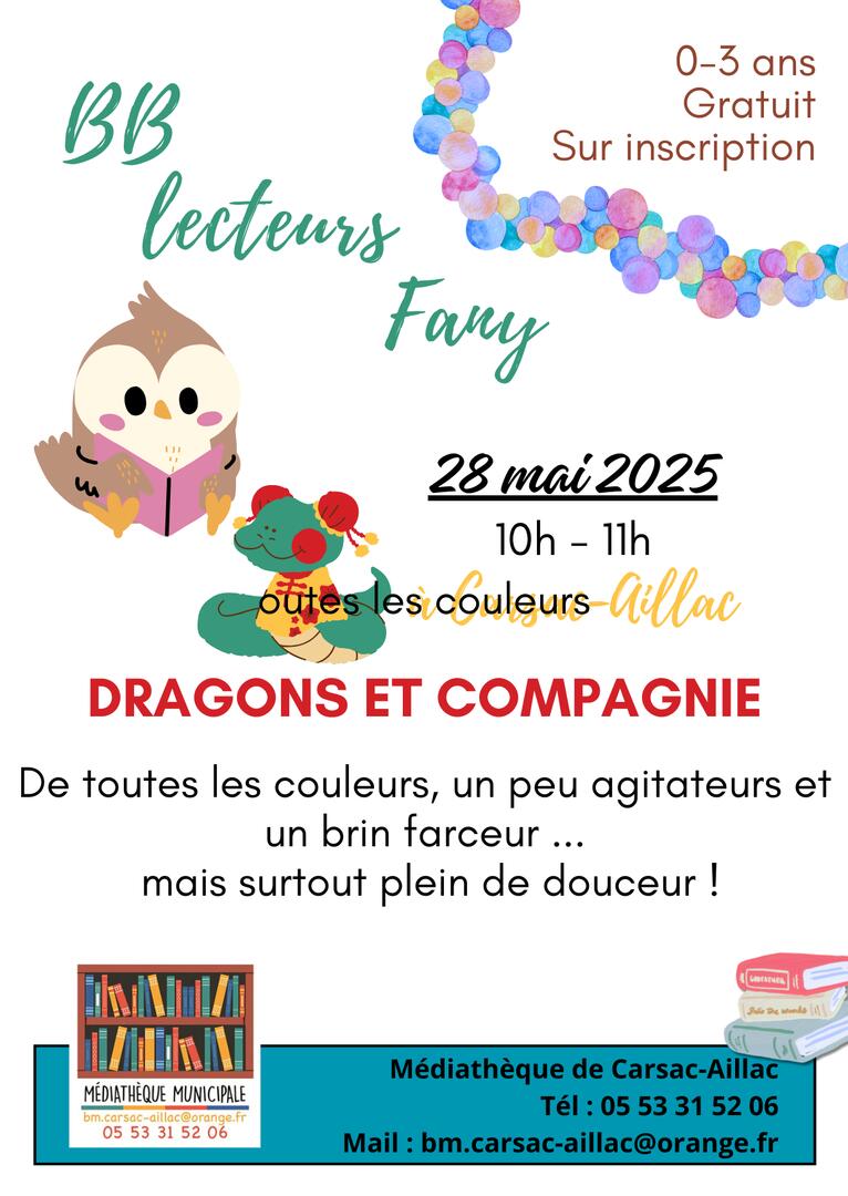 BB Lecteurs Carsac - BB mai 2025