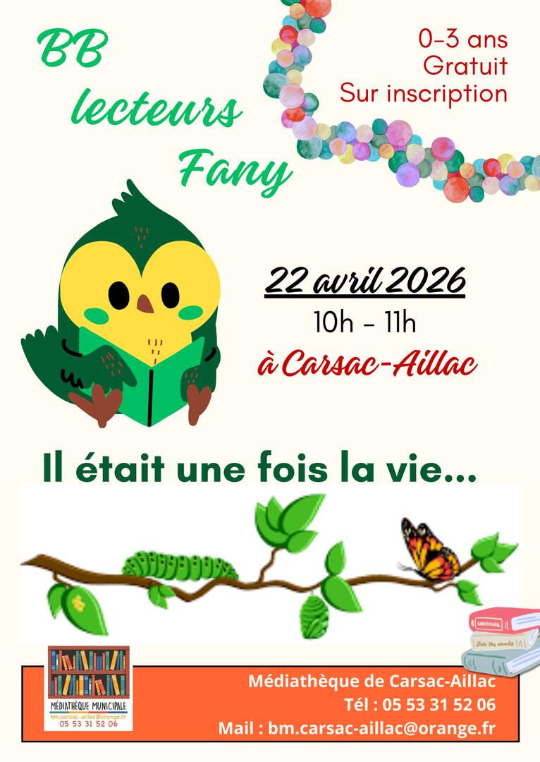 BBLecteurs Carsac - BBL avril 2026