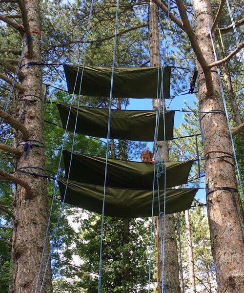 Bivouac dans les arbres