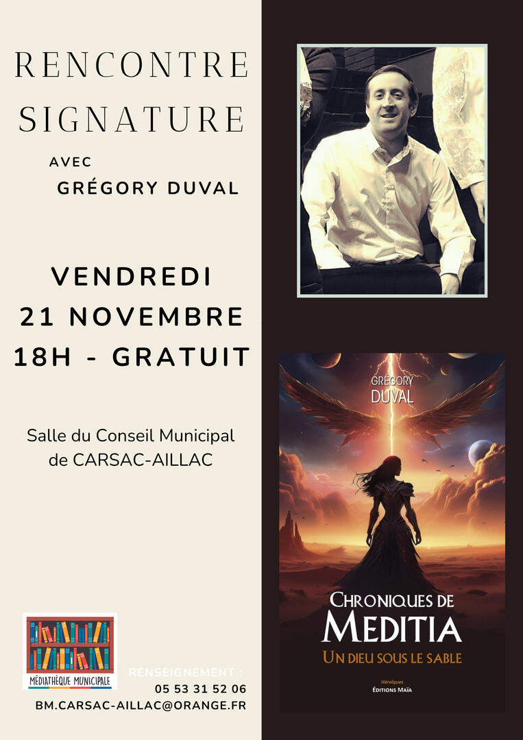 Conférences 2025 - gégory duval