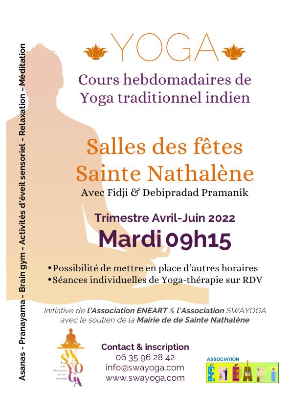 Cours Yoga Sainte Nathalène