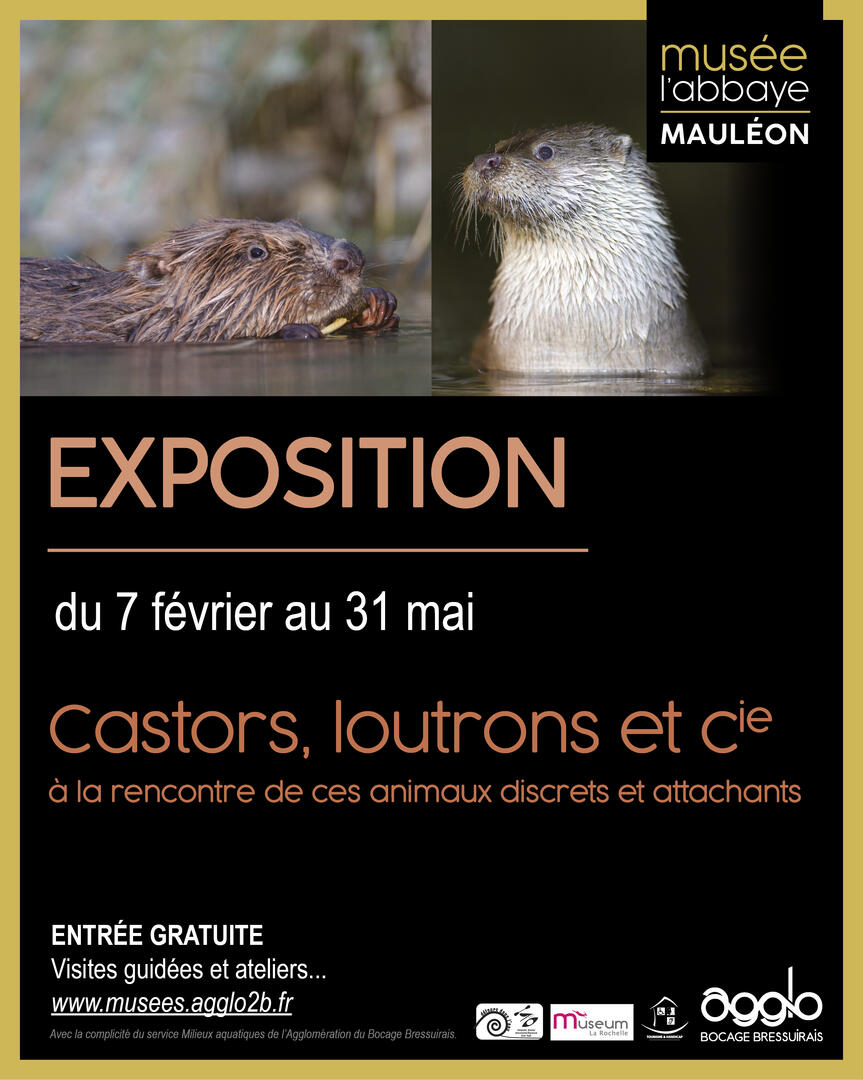 Exposition Castors, loutrons et cie