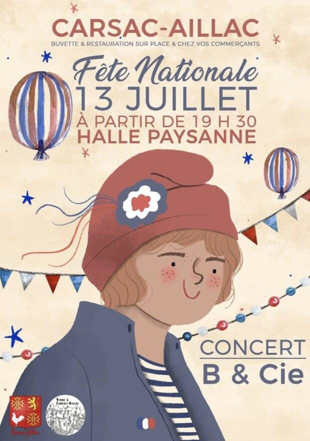 Fête nationale Carsac 13-07