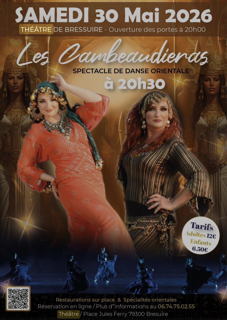 Spectacle danse orientale les Cambeaudieras