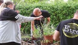 Jardin des cabanes Sanzay