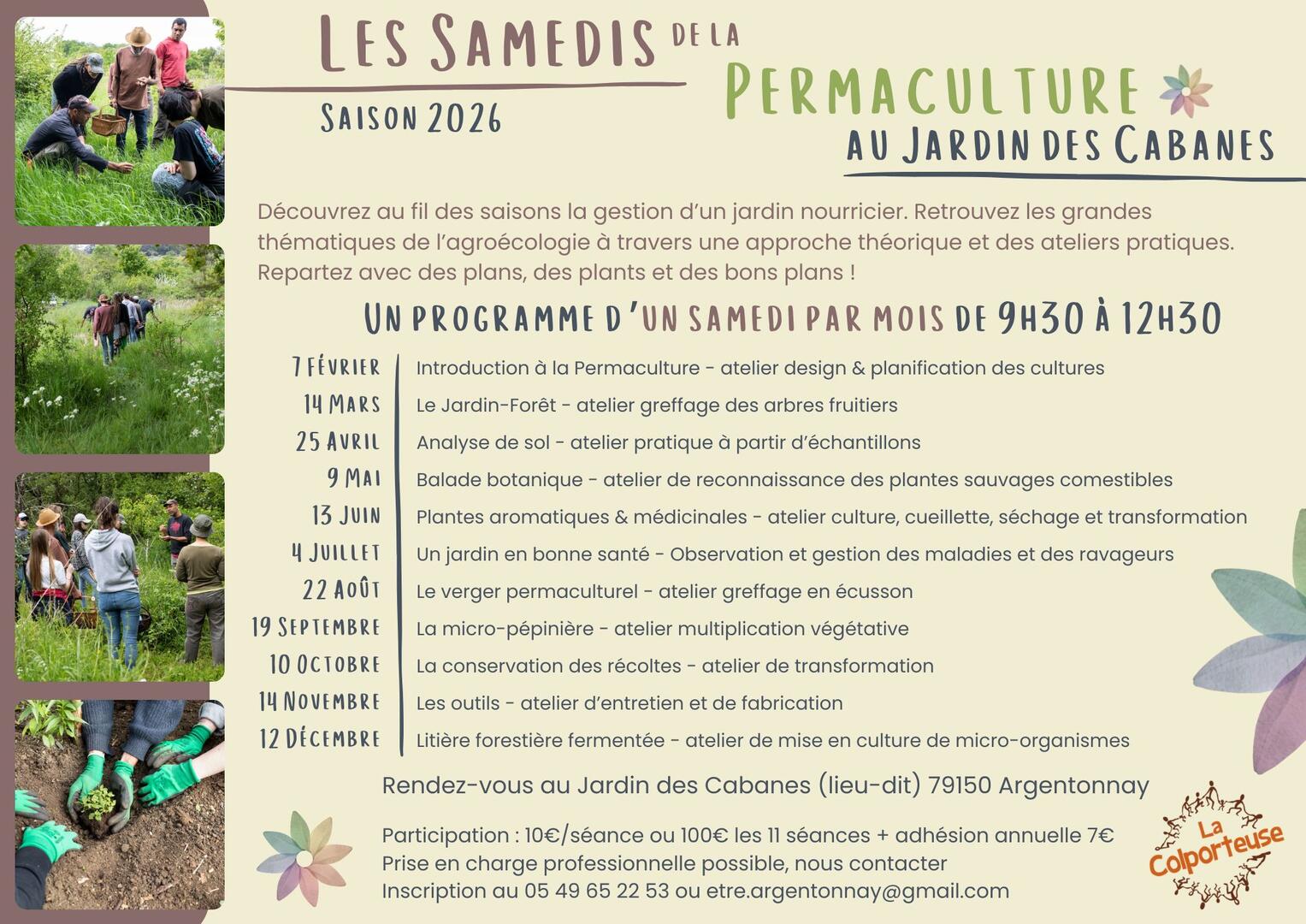 Permaculture-Jardin des cabanes