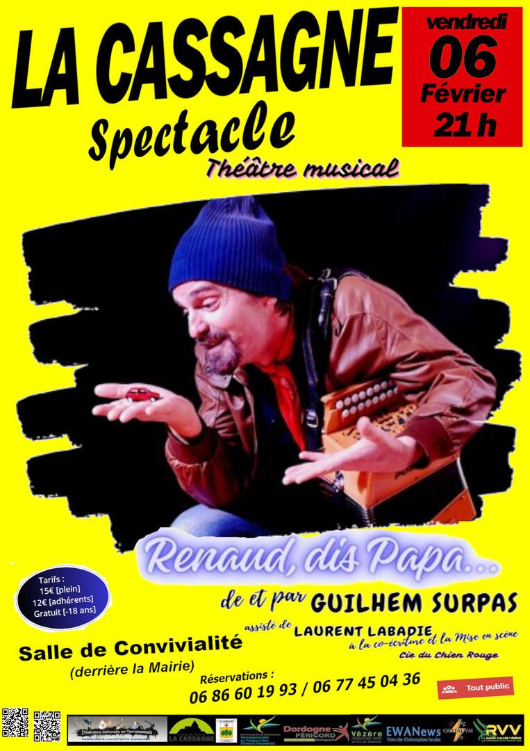 Renaud, Dis papa_Affiche