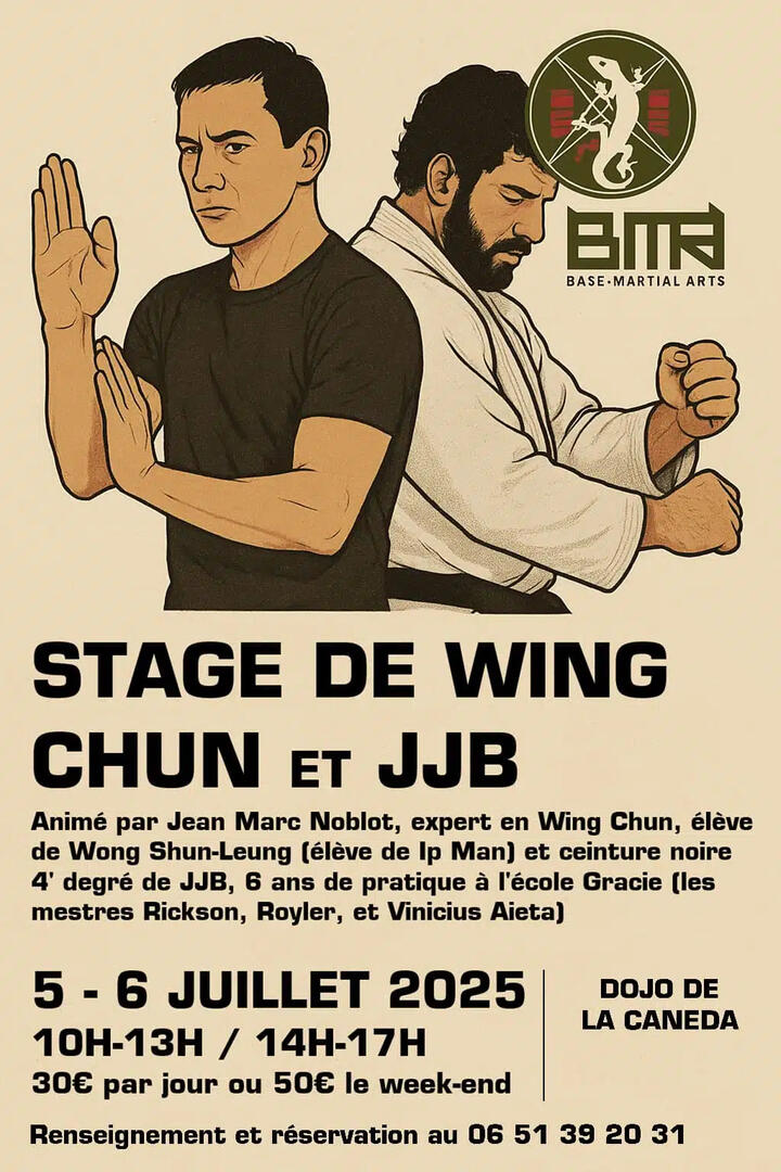 Stage de Wing Chun & JJB