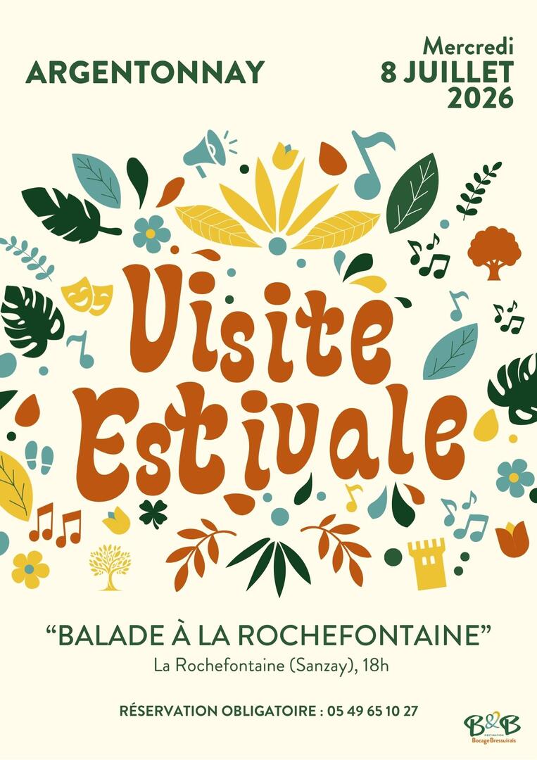Visites estivales (format affiche) - VE Argentonnay