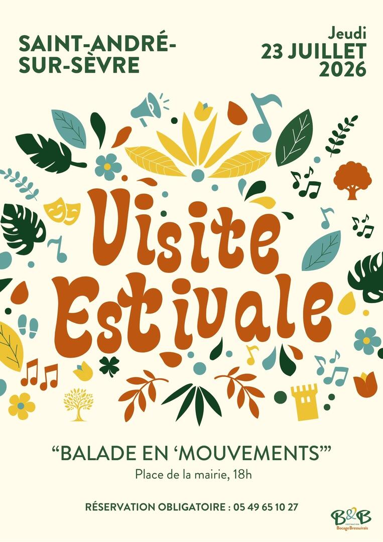 Visites estivales (format affiche) - VE St-André-sur-Sèvre