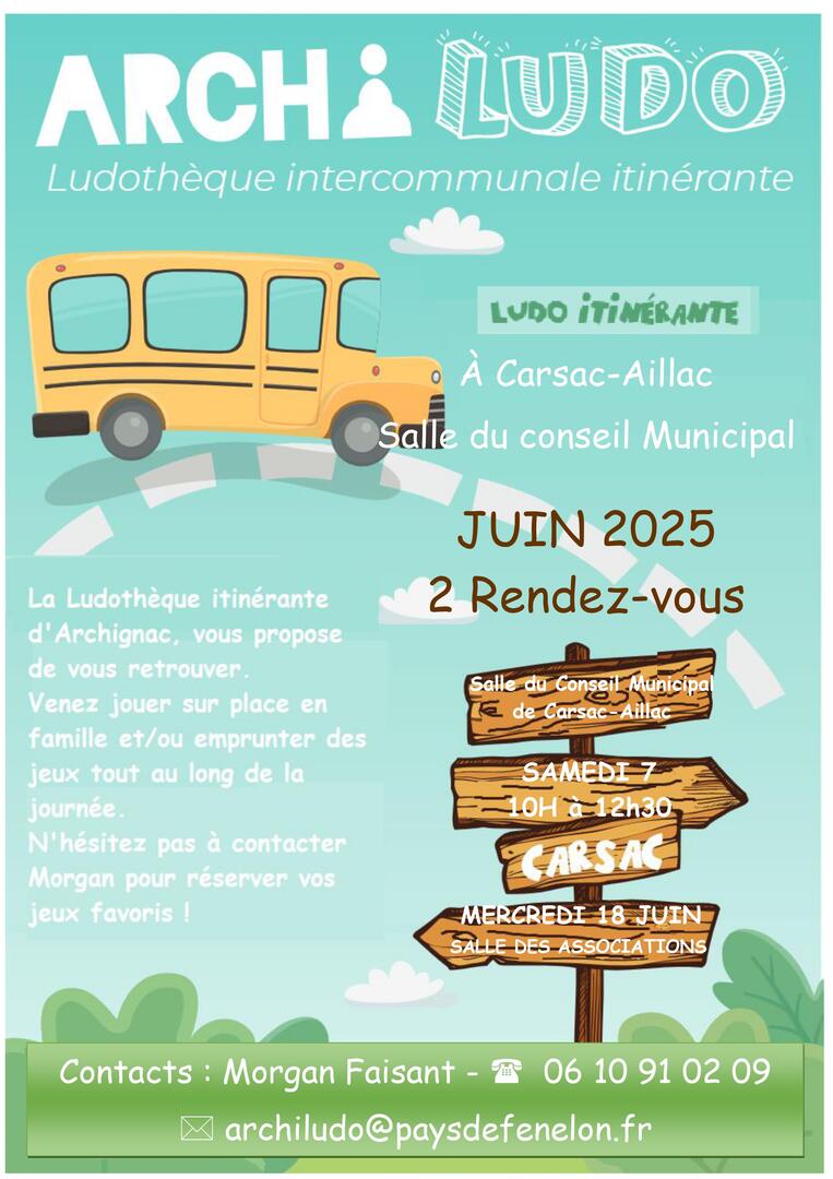 aff ludo 7 et 18 juin 2025