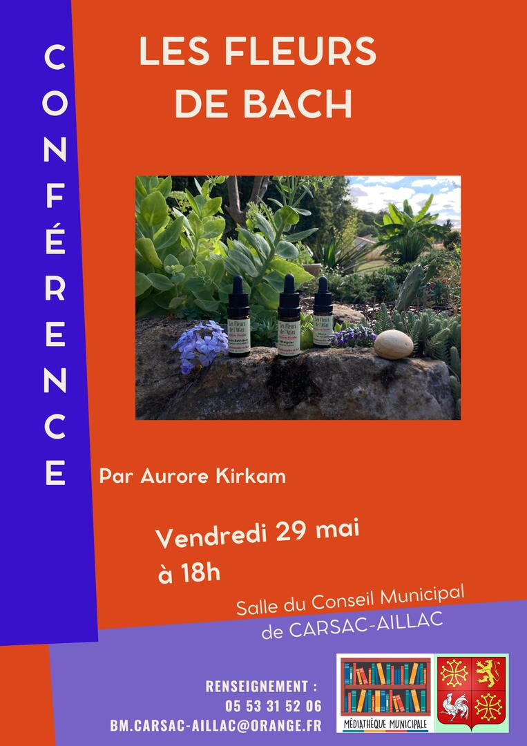 Conf Fleurs de Bach