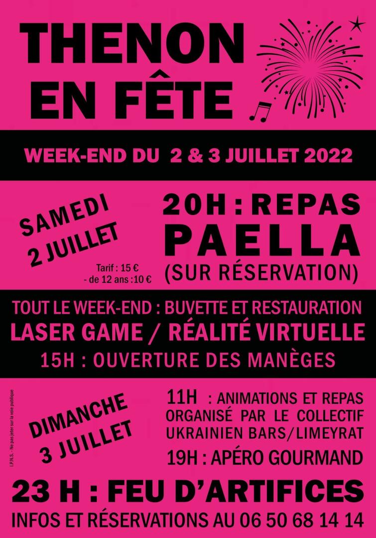 fête à thenon