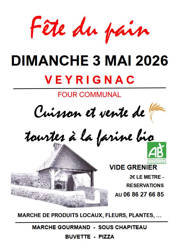 fête du pain veyrignac