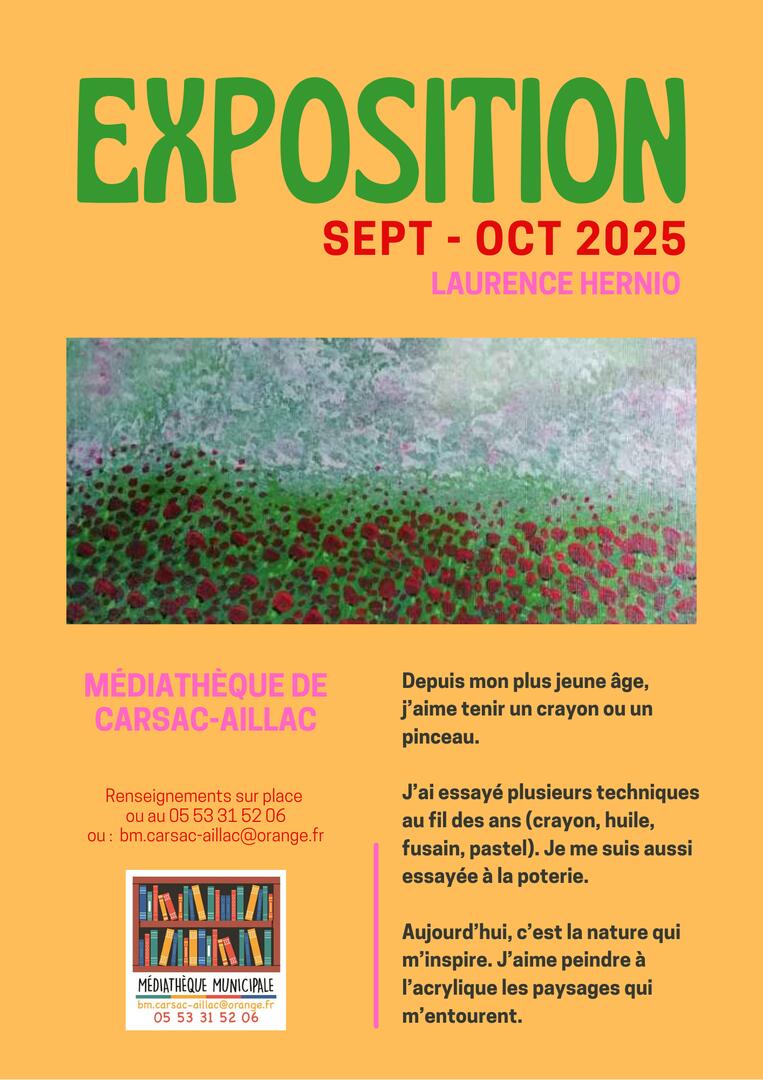EXPO PEINTURE - lorence hernio