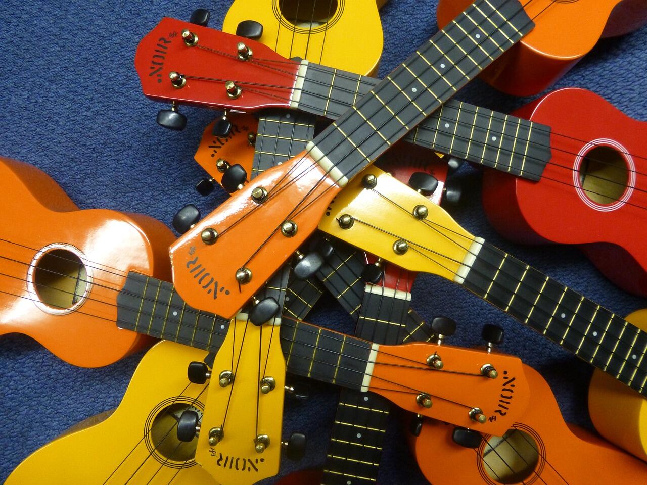 ukulele@Ulrike Draper de Pixabay