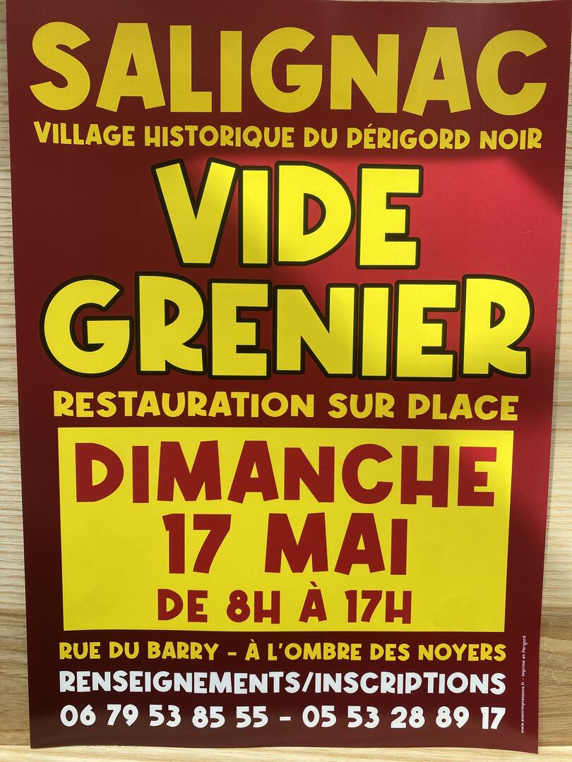 vide grenier salignac